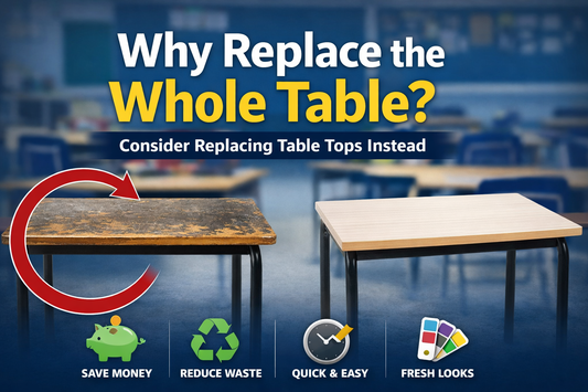 Why Aren’t More Schools Replacing Classroom Table Tops?