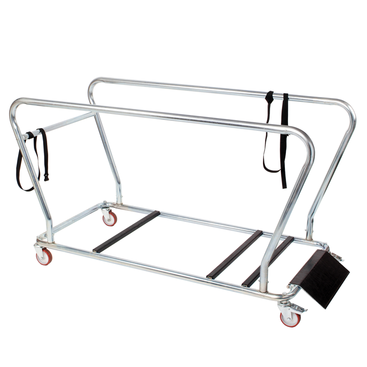 Gopak Round Folding Table Storage Trolley – Holds 6 Tables