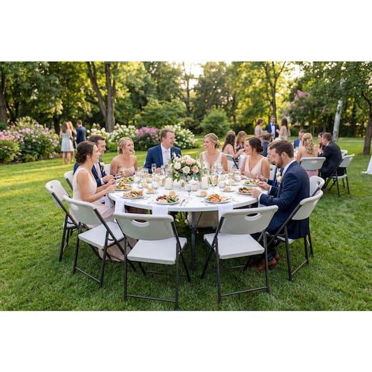 Gopak 5ft Round Folding Banqueting Table – 1520mm