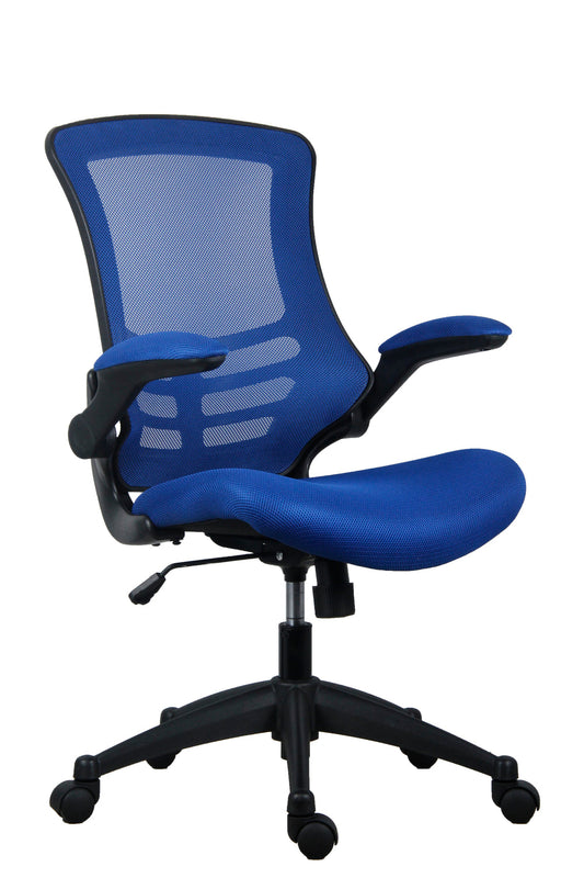 Marlos Ergonomic Mesh Office Chair with Folding Arms