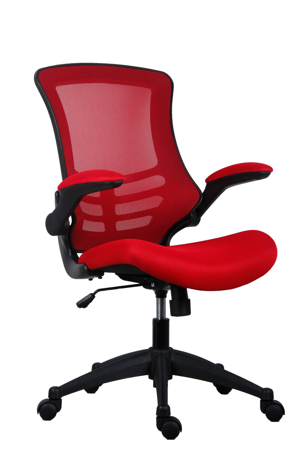 Marlos Ergonomic Mesh Office Chair with Folding Arms