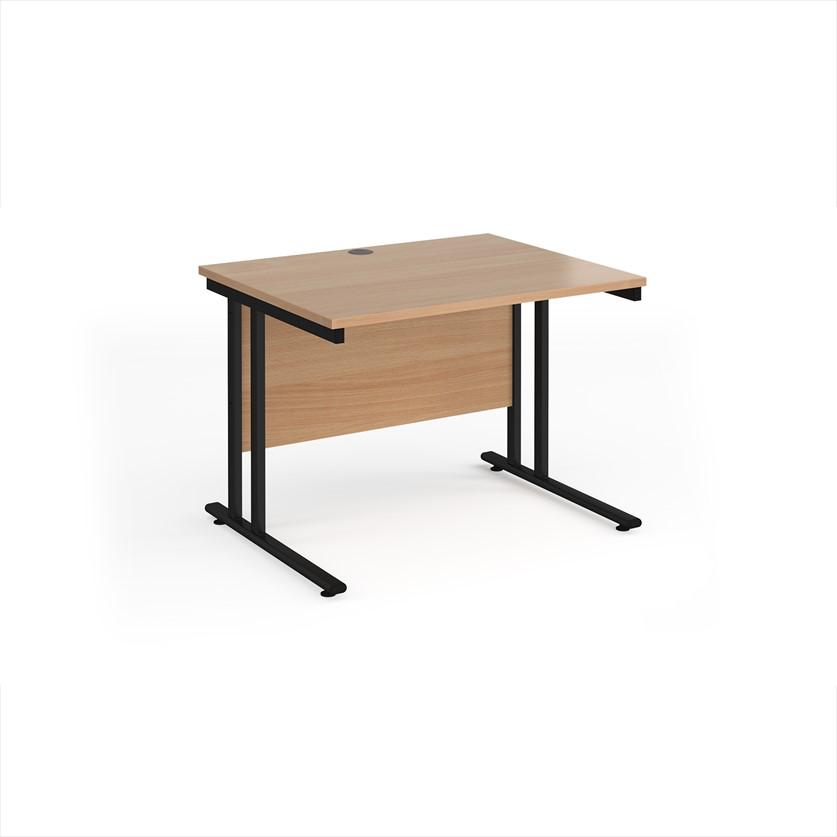 Maestro 25 Cantilever Office Desk – Multiple Sizes & Finishes