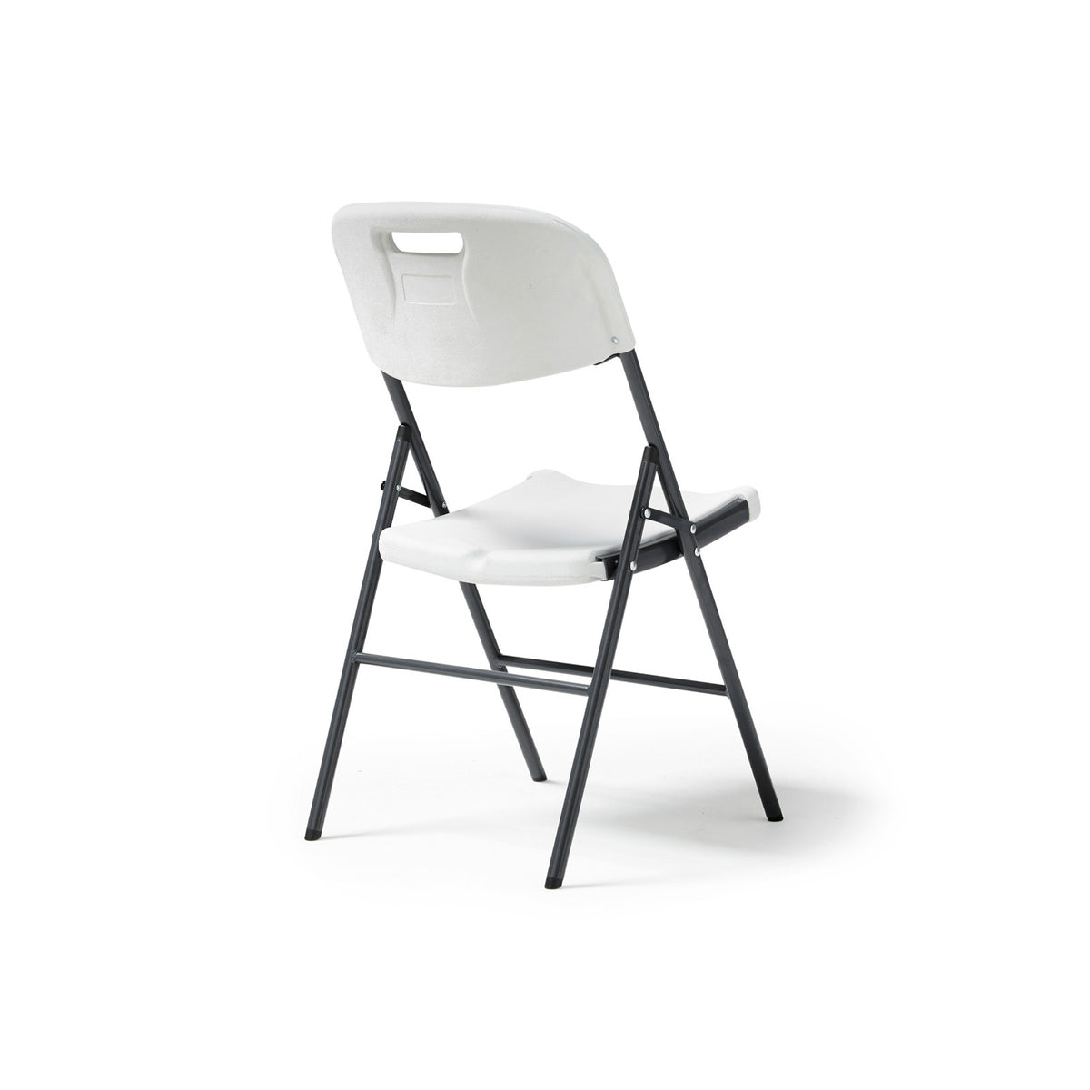 DAMS Hebe White Folding Chairs – Pack of 4